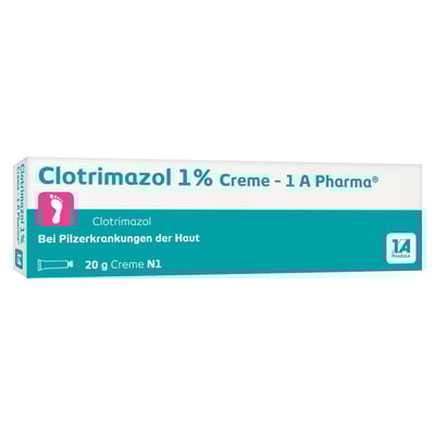 Clotrimazol 1 % Creme-1A Pharma