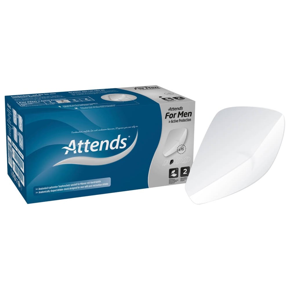 Attends for men Shield 2 Box