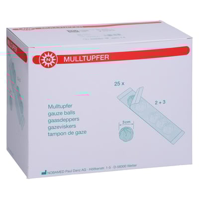 Tupfer 2+3 steril Set