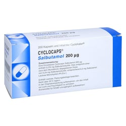 Cyclocaps Salbutamol 200 µg