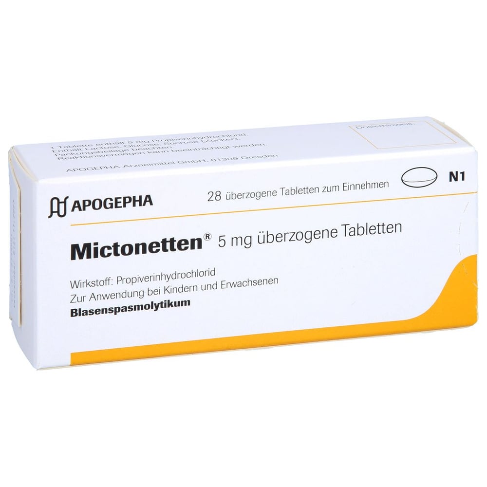 Mictonetten 5 mg