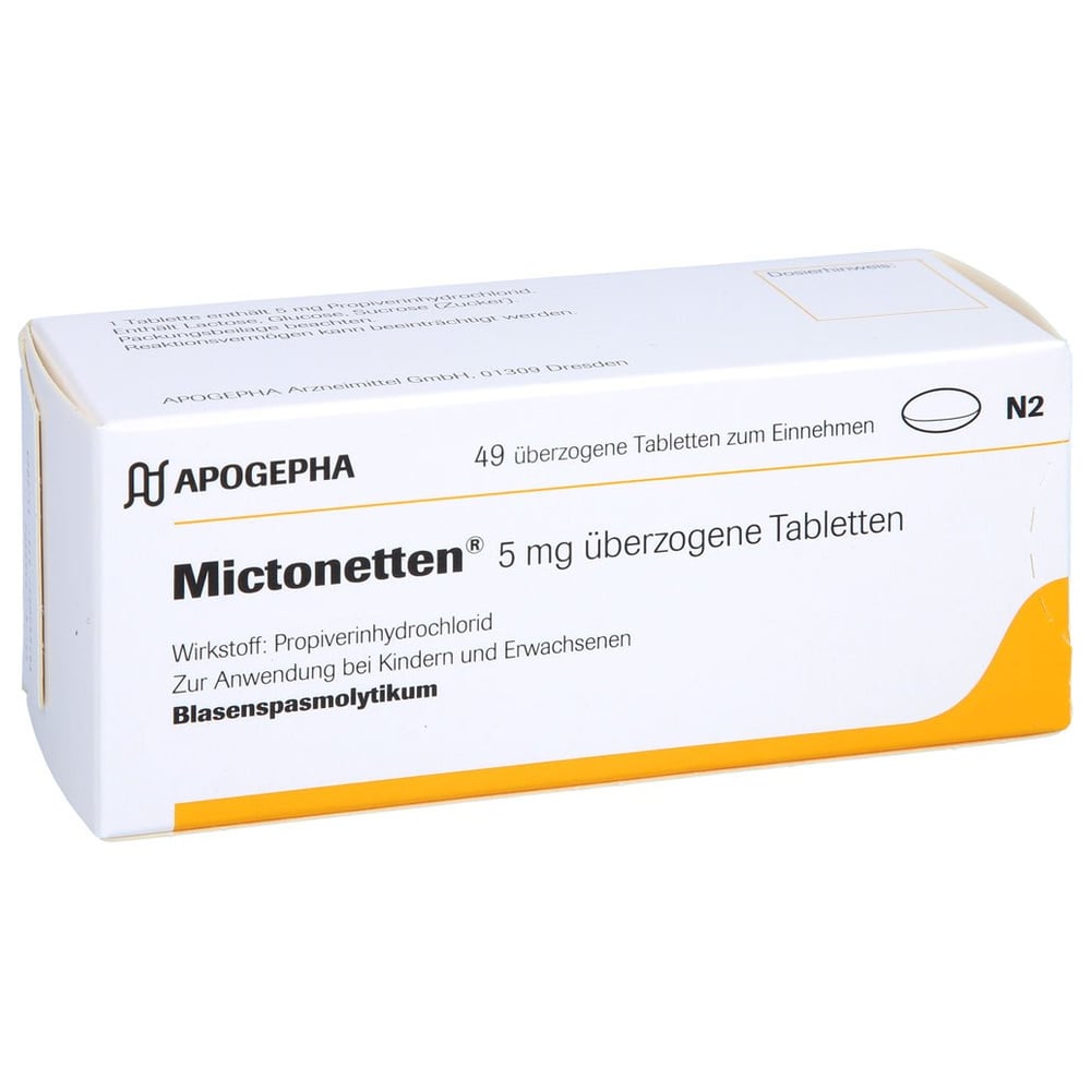 Mictonetten 5 mg