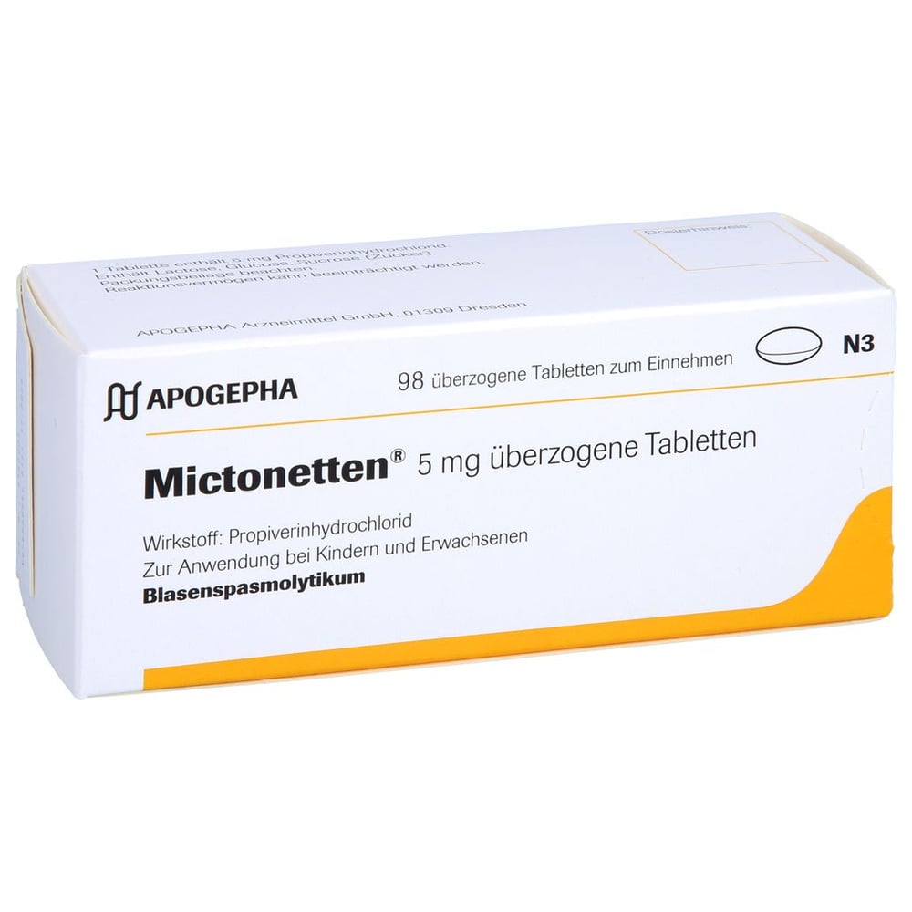 Mictonetten 5 mg