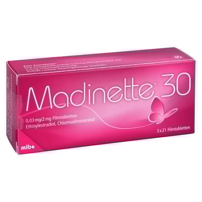 Madinette 30 0,03 mg/2 mg