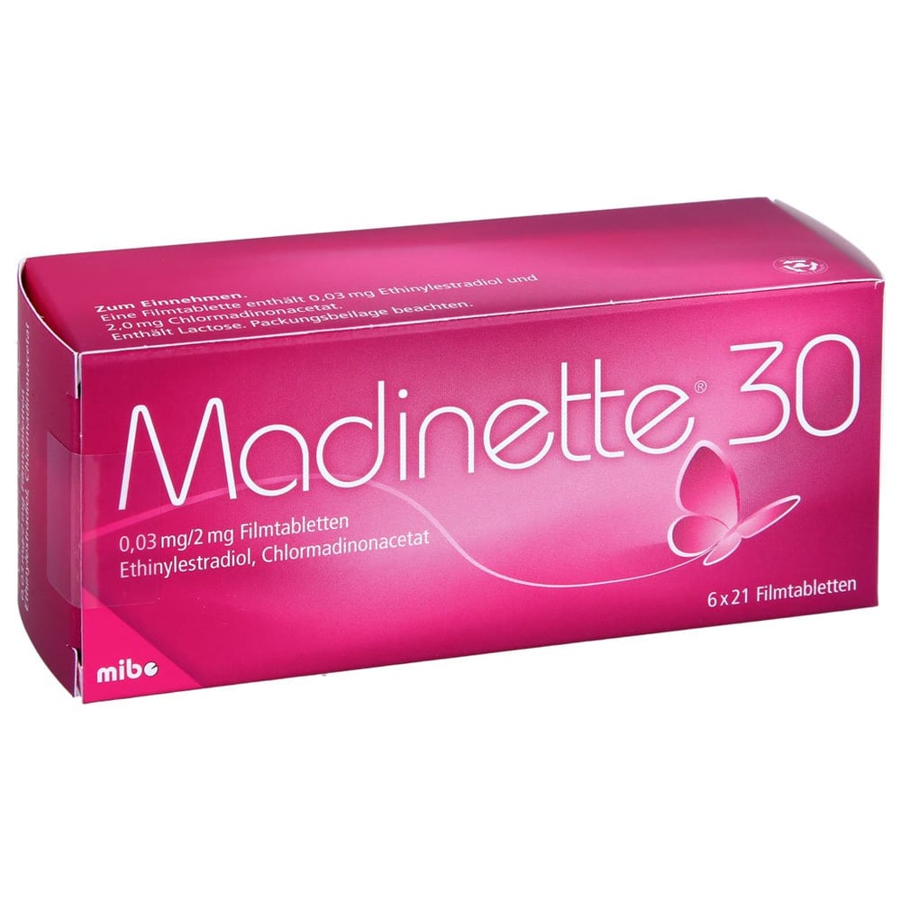 Madinette 30 0,03 mg/2 mg