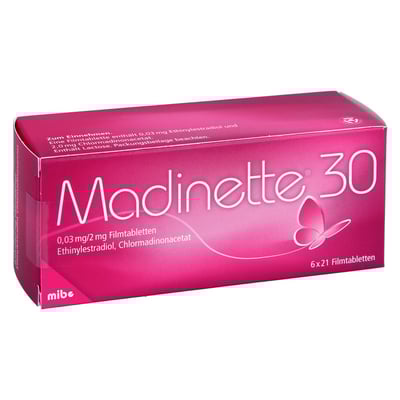 Madinette 30 0,03 mg/2 mg