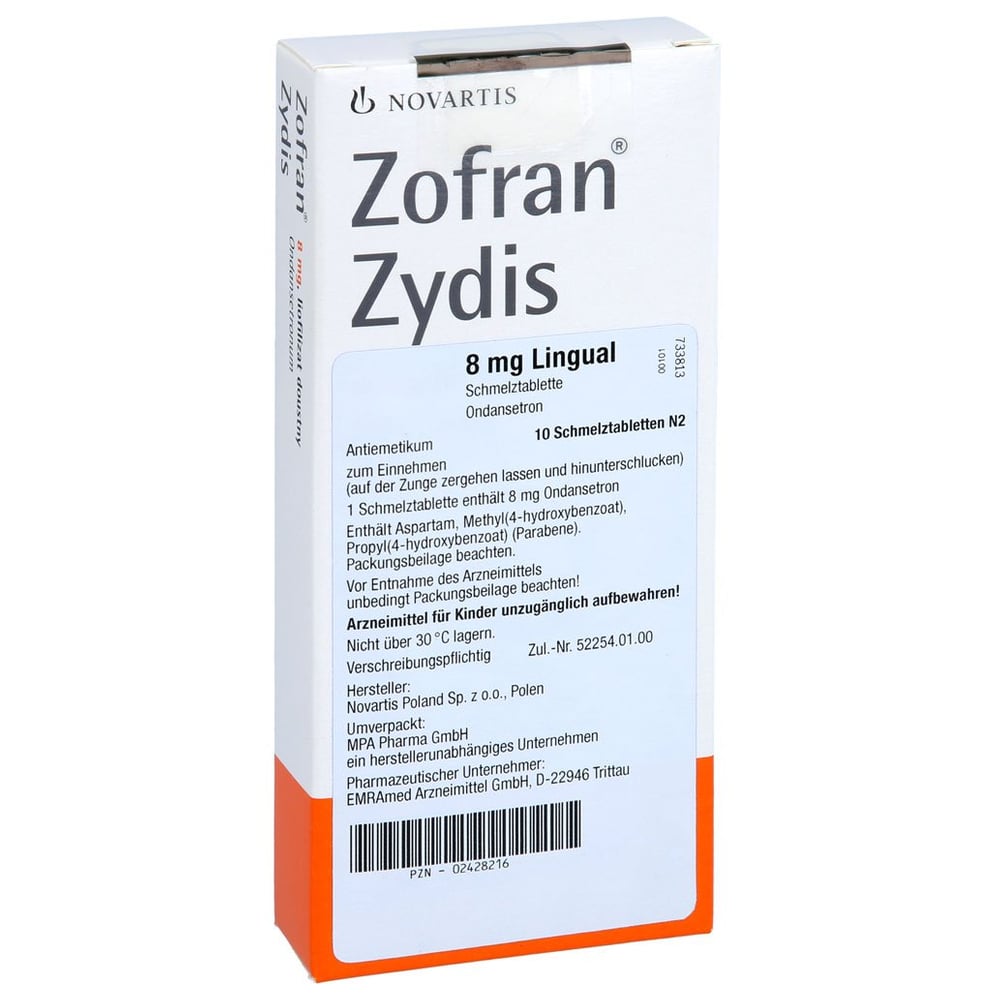 Zofran 8 mg Zydis Lingual