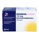 Remergil Soltab 15 mg Schmelztabletten Produktbild 2
