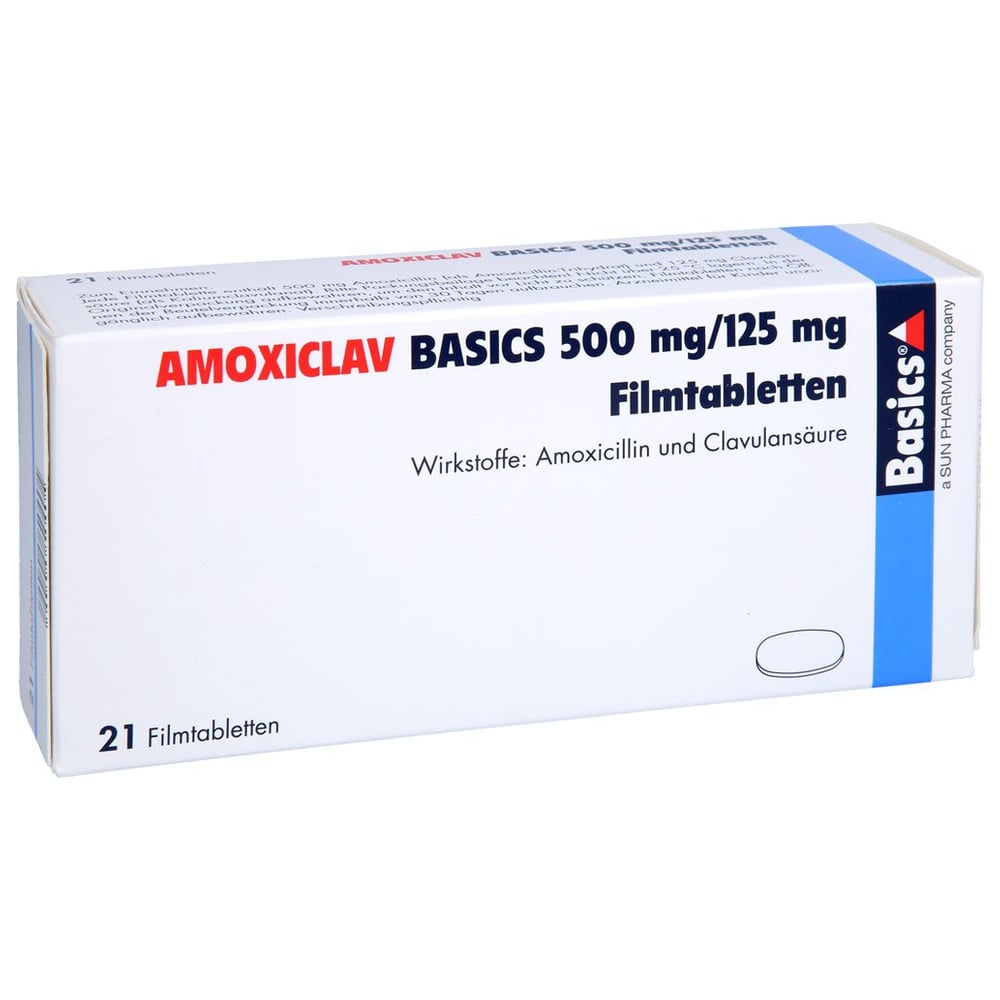 Amoxiclav Basics 500mg/125mg
