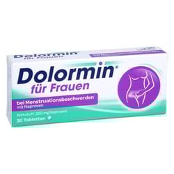 Dolormin für Frauen bei Menstruationsbeschwerden mit Naproxen