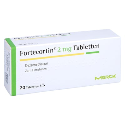 Fortecortin 2 mg Tabletten Produktbild 1
