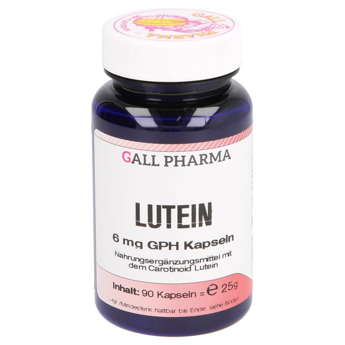 Lutein 6mg GPH Kapseln