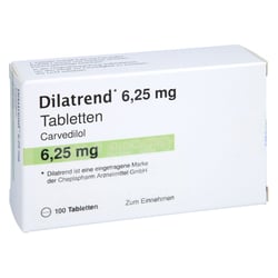 Dilatrend 6,25 mg