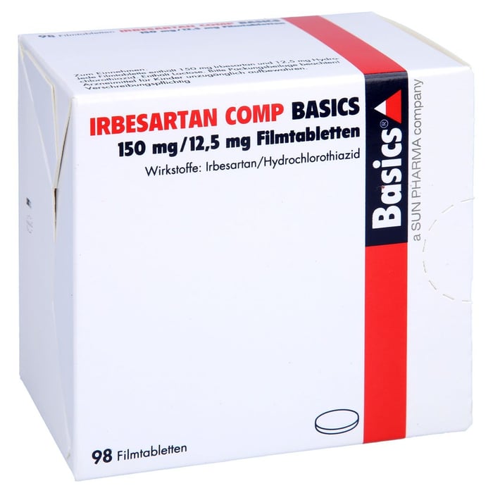 Irbesartan Comp Basics 150mg/12,5mg