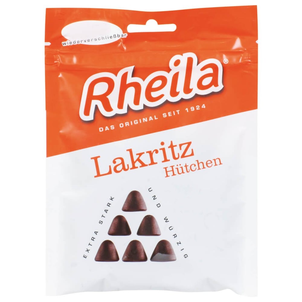 Rheila Lakritz Hütchen Gummidrops mit Zucker