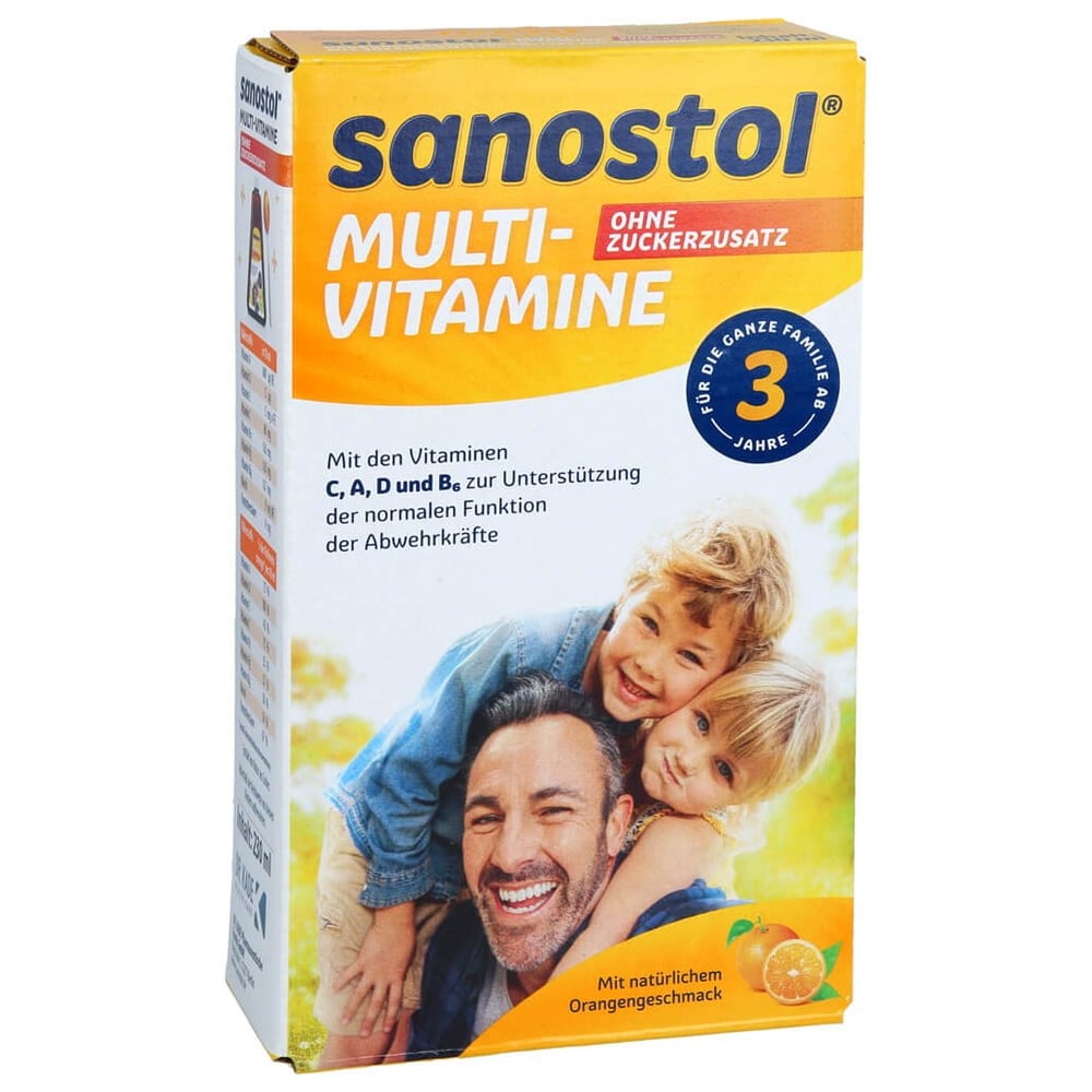 Sanostol ohne Zuckerzusatz