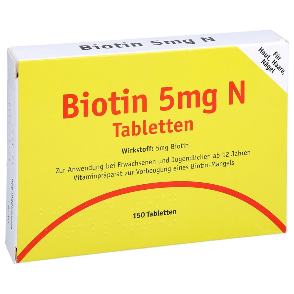Biotin 5 mg N Tabletten