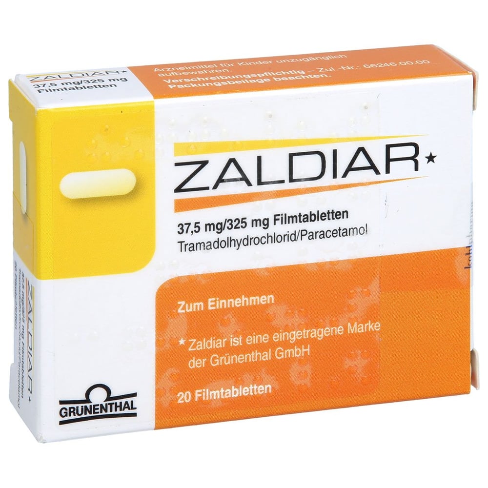 Zaldiar 37,5 mg/325 mg