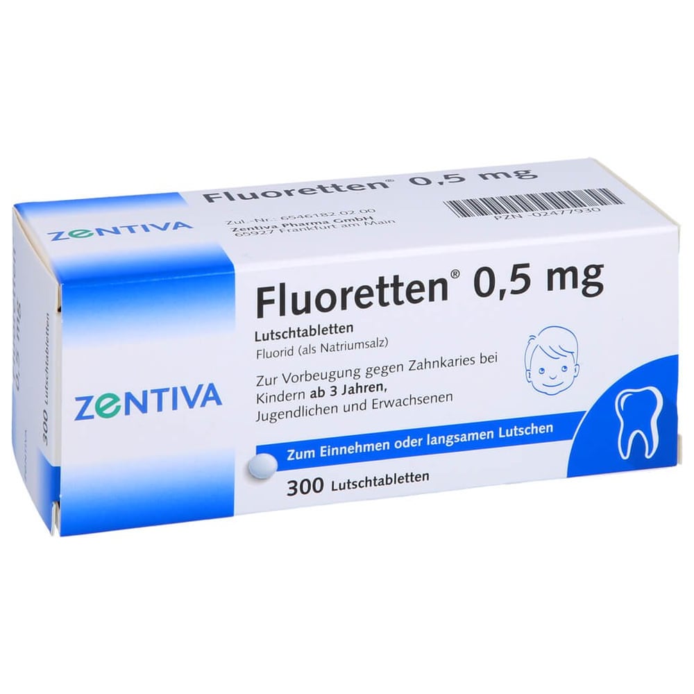 Fluoretten 0,5 mg
