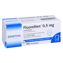 Fluoretten 0,5 mg