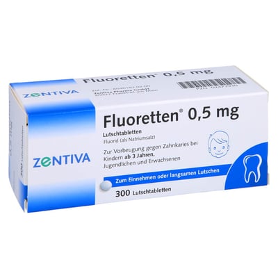 Fluoretten 0,5 mg