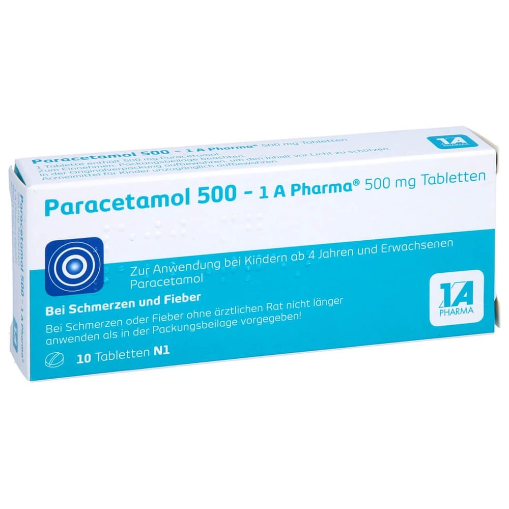 Paracetamol 500-1A Pharma