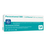 Paracetamol 500-1A Pharma Produktbild 1