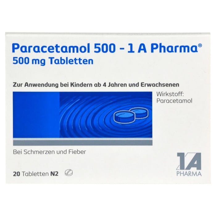 Paracetamol 500-1A Pharma