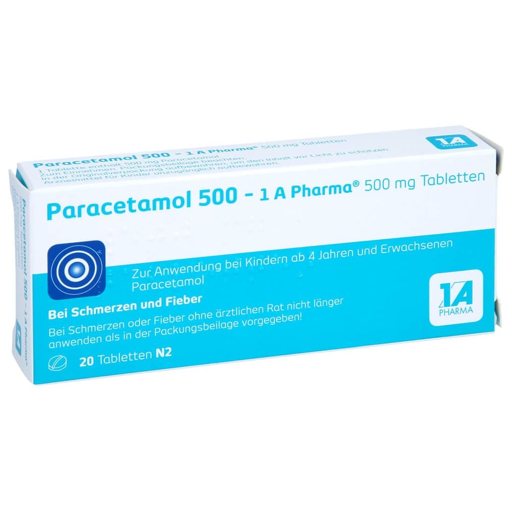 Paracetamol 500-1A Pharma