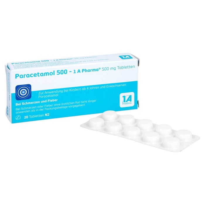 Paracetamol 500-1A Pharma