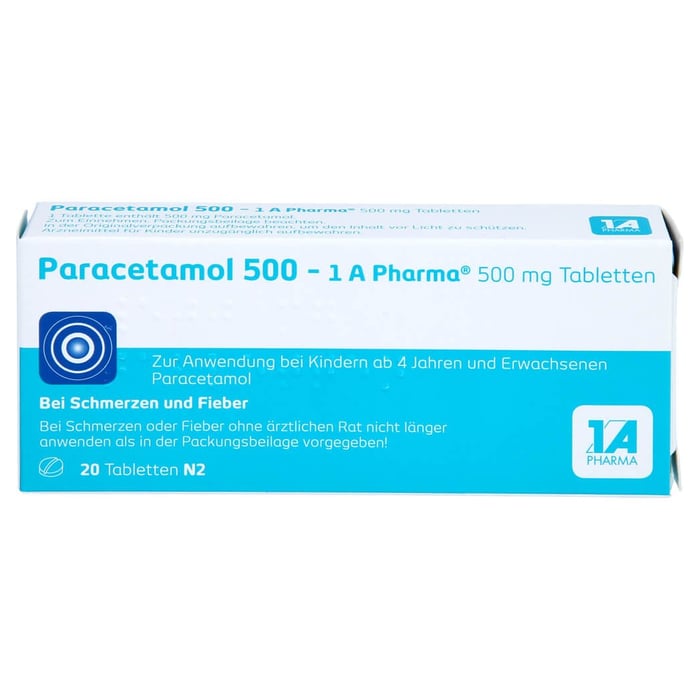 Paracetamol 500-1A Pharma