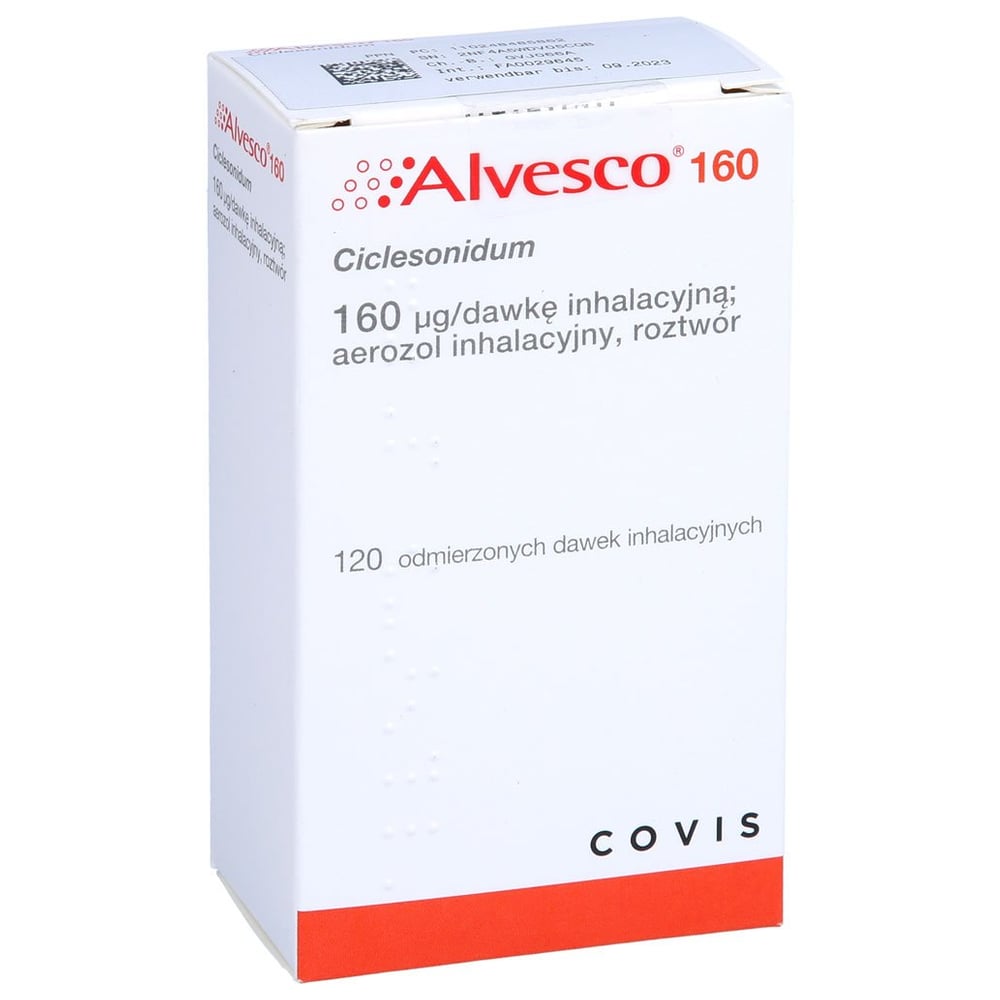 Alvesco 160 Mikrogramm Druckgasinhalation