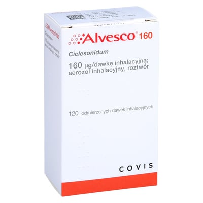 Alvesco 160 Mikrogramm Druckgasinhalation