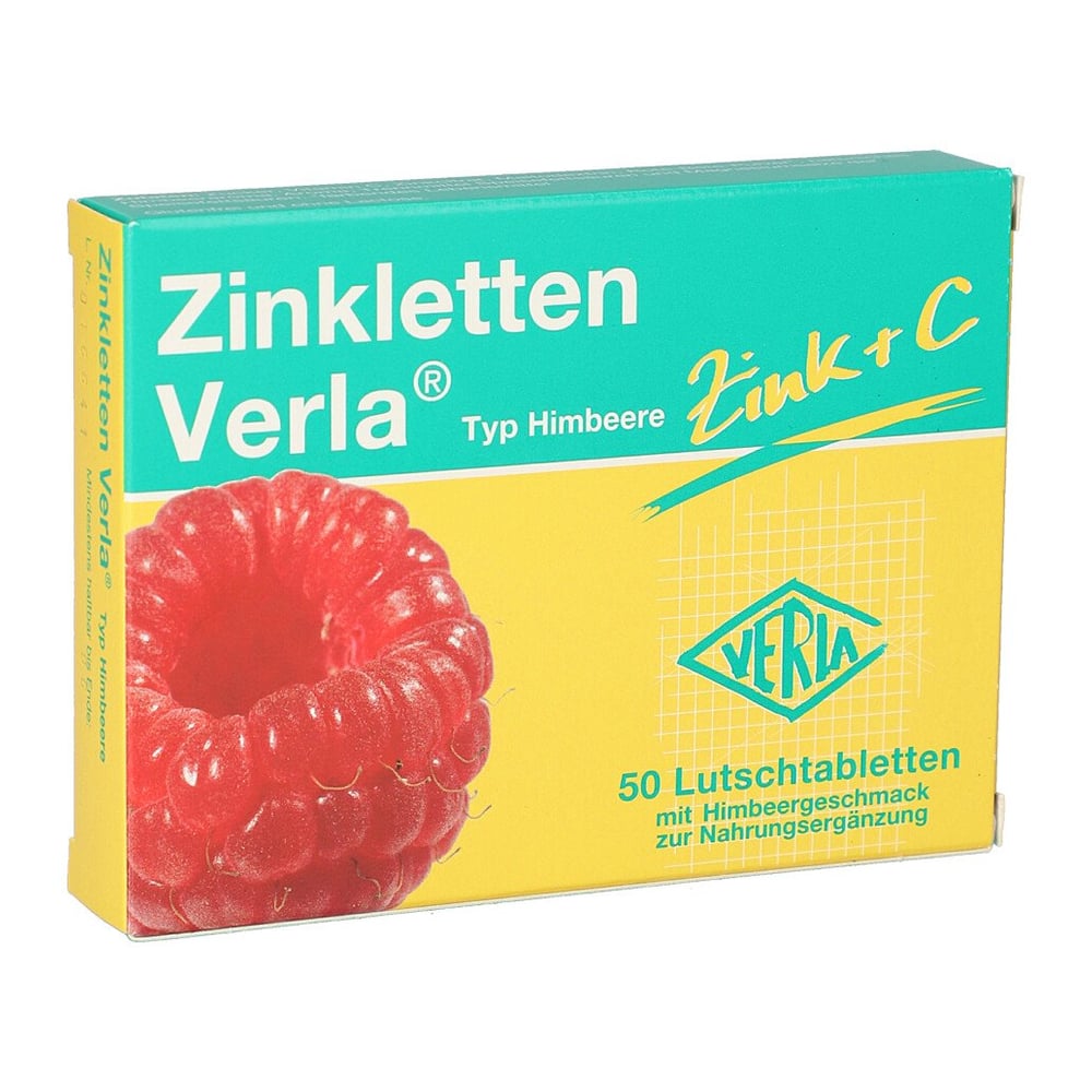 Zink Verla 5mg Lut Himbeer