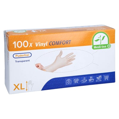 Einmal Handschuhe Vinyl puderfrei XL