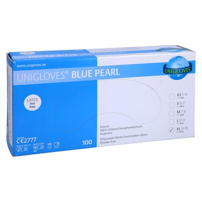 Einmal Handschuhe Nitril blau XL