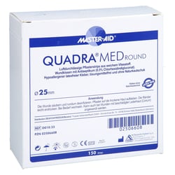 Quadra Med round 25 mm Strips Master Aid