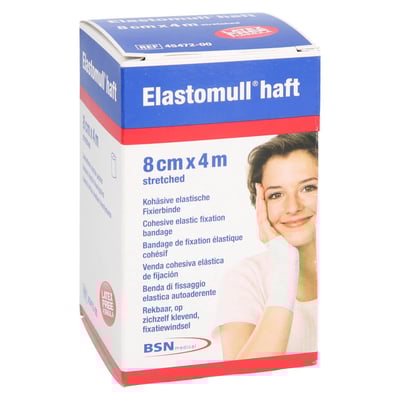 Elastomull haft 8 cmx4 m Fixierbinde