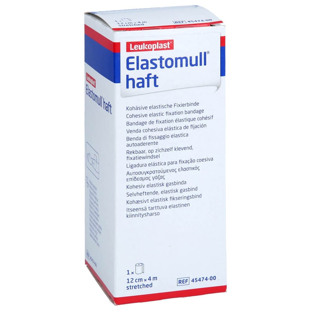 Elastomull haft 12 cmx4 m Fixierbinde