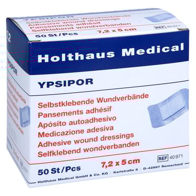 Wundverband Ypsipor Steril 5x7,2 cm