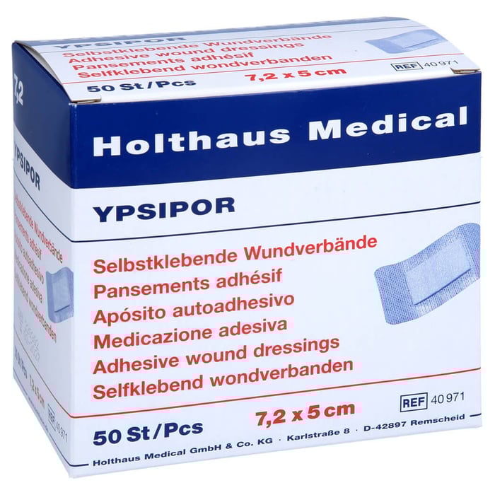 Wundverband Ypsipor Steril 5x7,2 cm