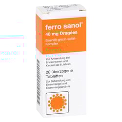 Ferro sanol 40 mg Dragees