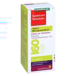 Symbicort Turbuhaler 160/4,5 Mikrogramm/Dosis