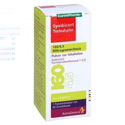 Symbicort Turbuhaler 160/4,5 Mikrogramm/Dosis