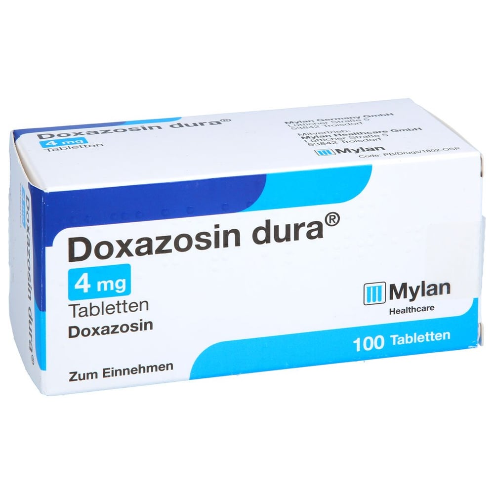 DOXAZOSIN dura 4 mg Tabletten