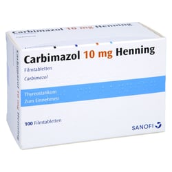 Carbimazol 10 mg Henning