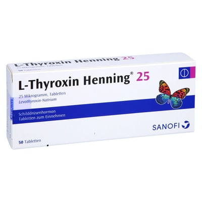 L THYROXIN 25 HENNING
