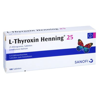 L THYROXIN 25 HENNING