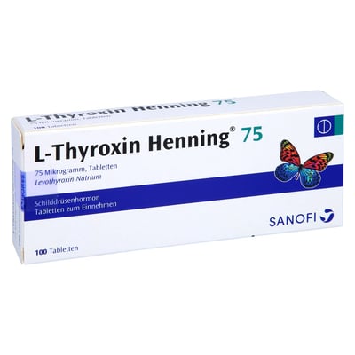 L THYROXIN 75 HENNING Produktbild 1