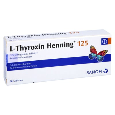 L THYROXIN 125 HENNING Produktbild 1